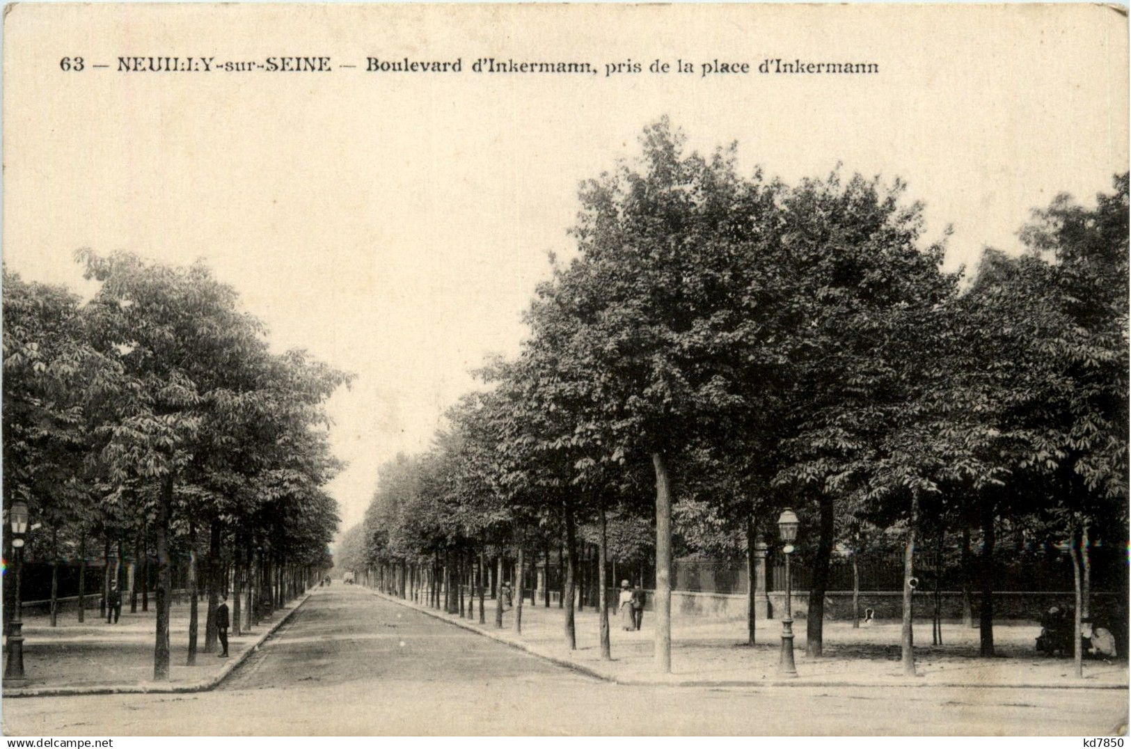 Neuilly sur Seine - Boulevard d Inkermann