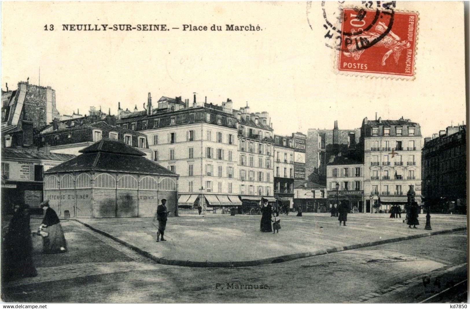 Neuilly sur Seine - Place du Marche