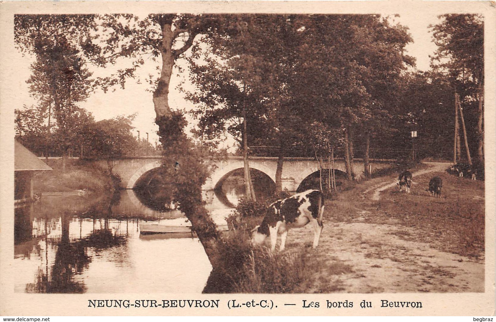 NEUNG SUR BEUVRON     BORDS DU BEUVRON