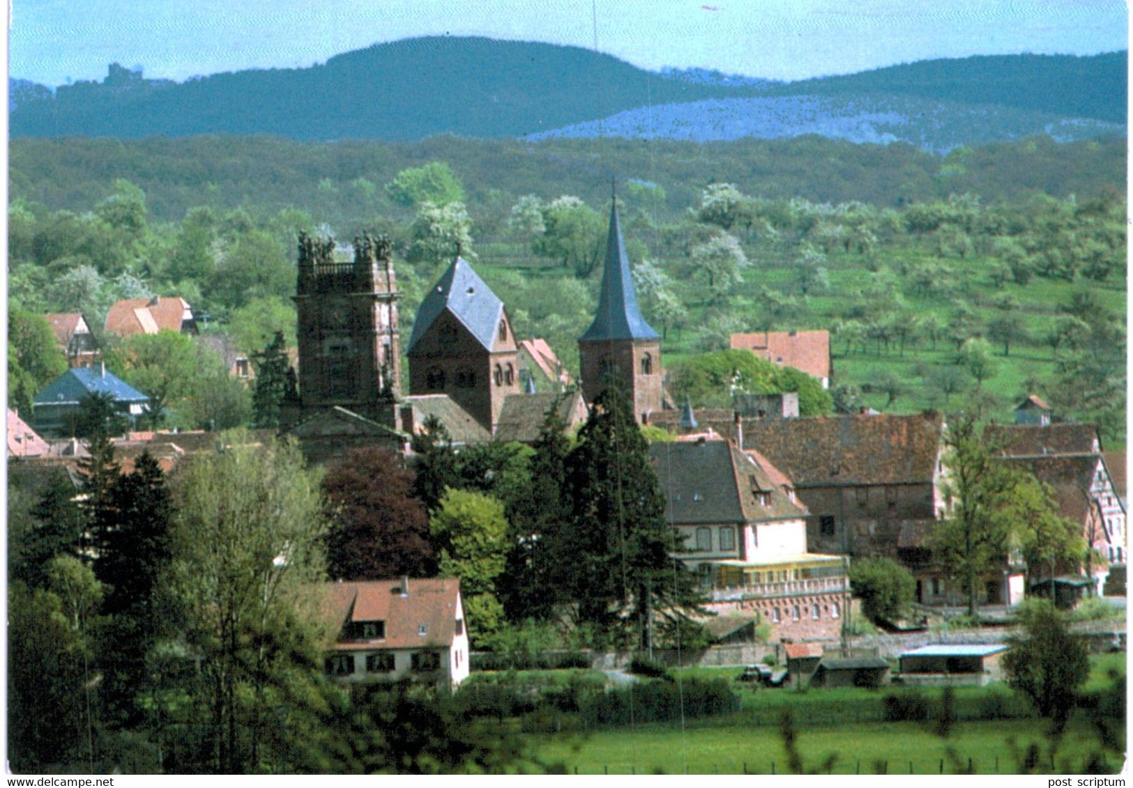 Neuwiller les Saverne - monuments et édifices remarquables dans un écrin de verdure