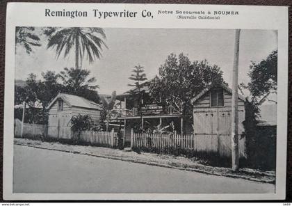 CP Remington Typewriter Succursale Colonies Françaises, N Calédonie