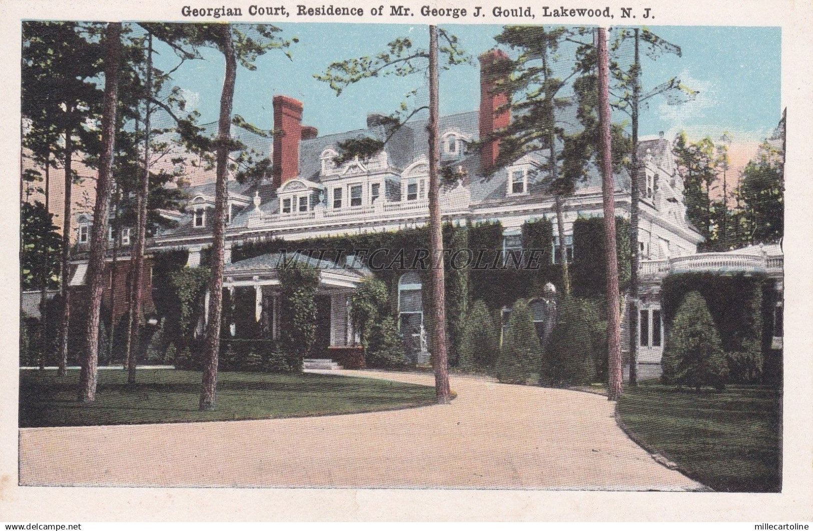 NEW JERSEY - Lakewood - Residence of Mr. George J.Gould - Georgian Court