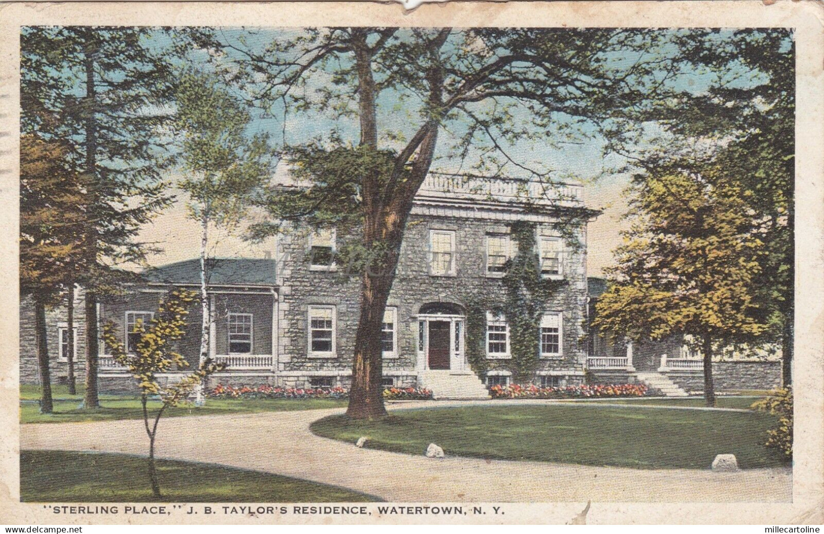 NEW YORK - "Sterling Place", J. B. Taylor's Residence, Watertown 1922