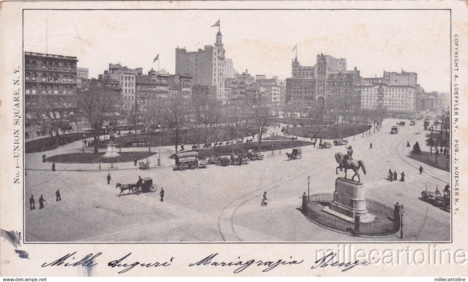 * NEW YORK - Union Square 1902