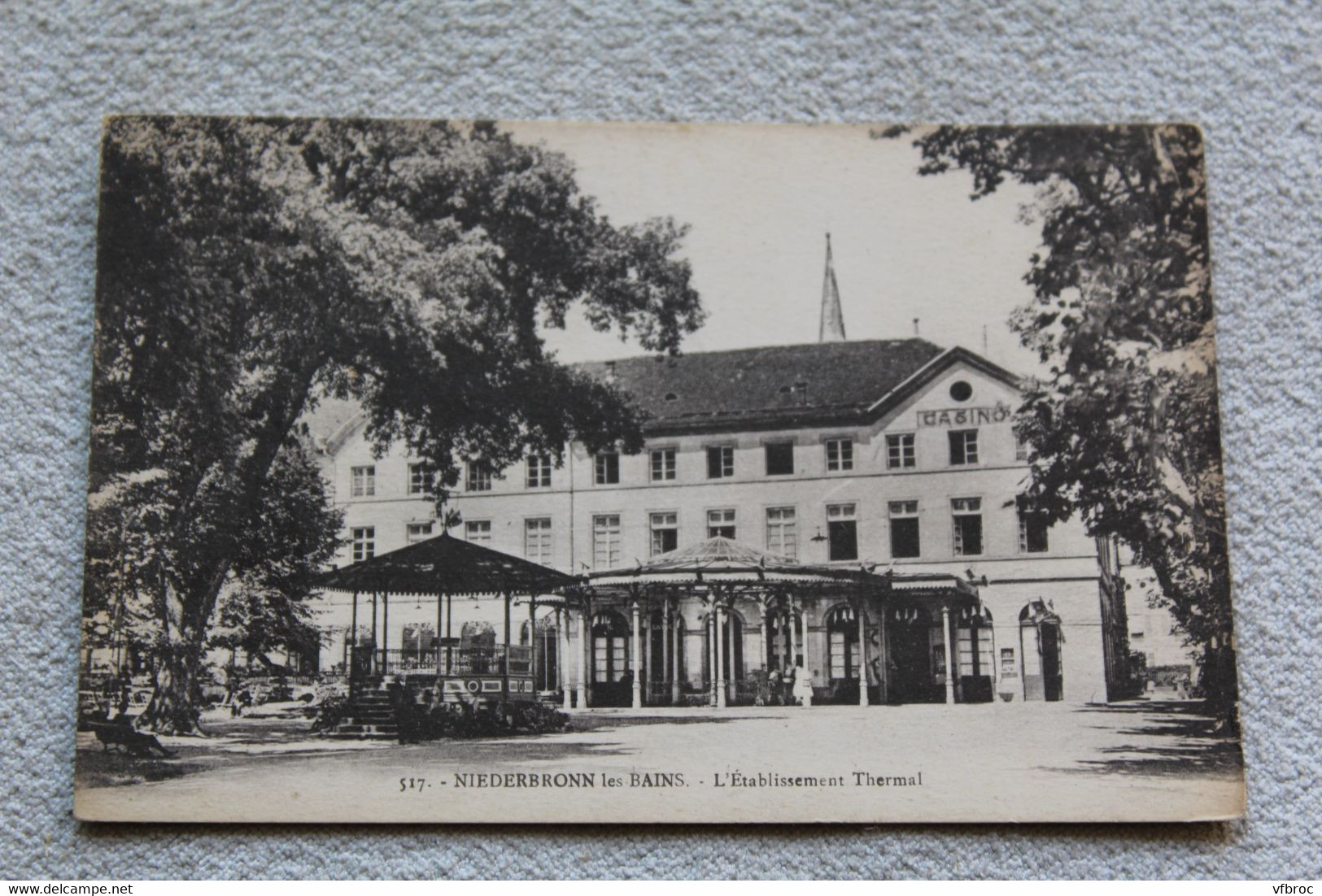 Niederbronn les bains, l'établissement thermal, bas Rhin 67