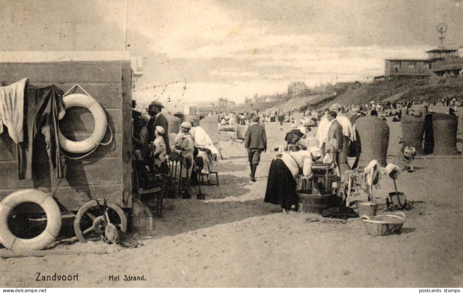 Niederlande, Zandvoort, Het Strand, 1910