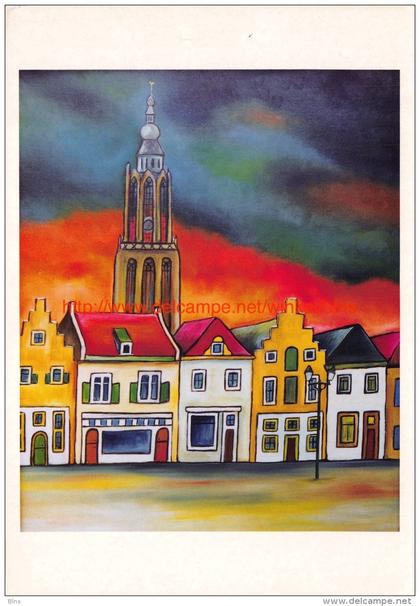 Schilderij De Hof - Hennie Schrijver - Amersfoort