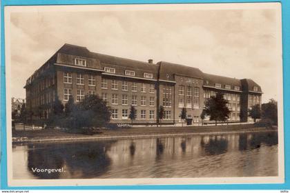 NEDERLAND prentbriefkaart R.K. Lyceum voor meisjes 1934 Amsterdam - Boxtel