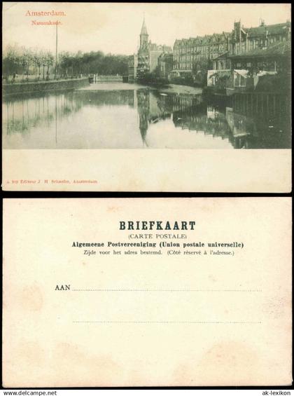 Postkaart Amsterdam Amsterdam Nassaukade 1911