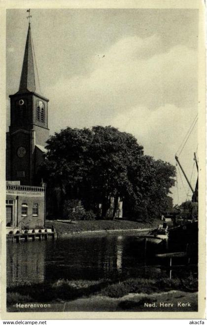 CPA AK HEERENVEEN Ned. Herv. Kerk NETHERLANDS (604626)