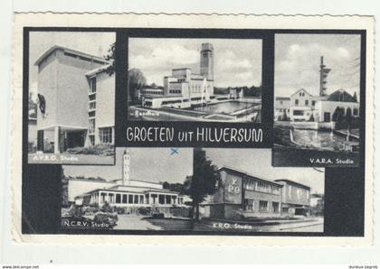 Hilversum postcard posted 1960 Hilversum slogan pmk b210901