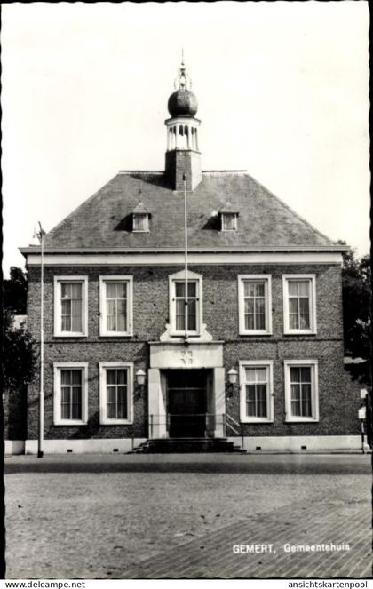 CPA Gemert Bakel Nordbrabant Niederlande, Gemeentehuis