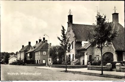 CPA Waalwijk Nordbrabant Niederlande, Wilhelminastraat