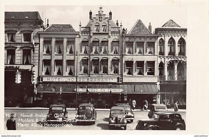 Nederland - 'S-HERTOGENBOSCH - Hotel Noord-Brabant Café-Restaurant, Markt 45