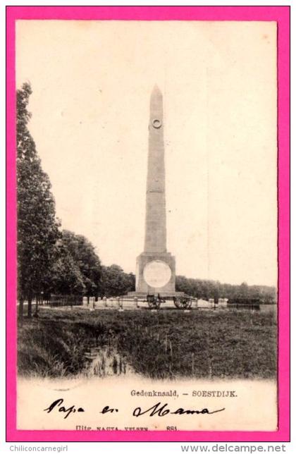 Soestdijk - Gedenknaald - NAHTA. VELSEN - 1905