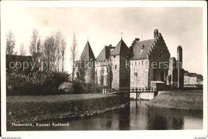 71760927 Medemblik Kasteel Radboud Burg