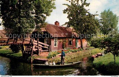 73011995 Giethoorn Dorfmotiv Giethoorn