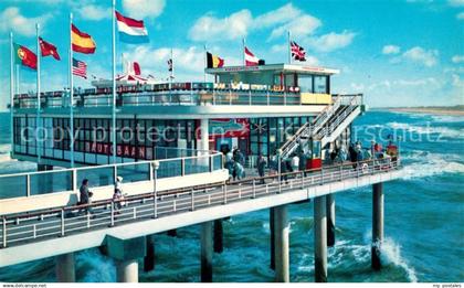 73124661 Scheveningen Pier Nationalflaggen Scheveningen