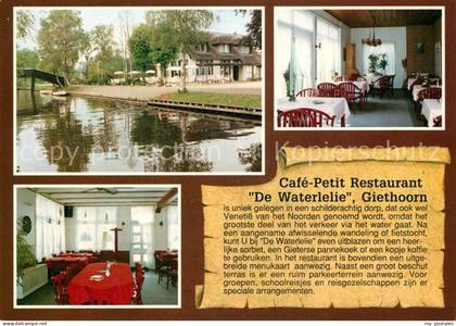 73227160 Giethoorn Cafe Petit Restaurant De Waterlelie Giethoorn