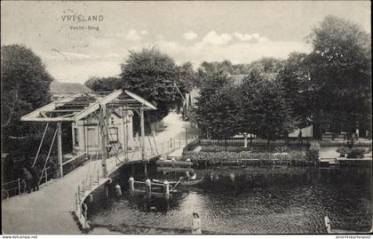 CPA Vreeland aan de Vecht Utrecht, Vecht brug