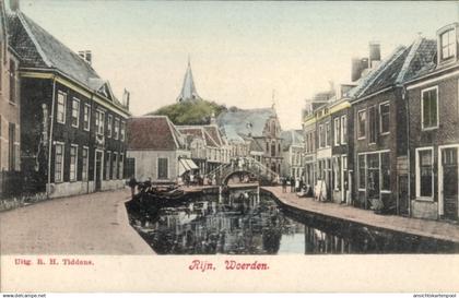 CPA Woerden Utrecht Nederland, Rijn