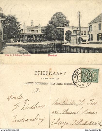 Nederland, VEENDAM, Veenlust (1908) Ansichtkaart