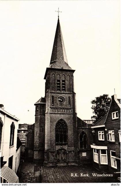 CPA AK WINSCHOTEN R.K. Kerk NETHERLANDS (604335)