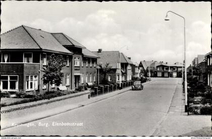 CPA Kruiningen Zeeland Niederlande, Burg. Elenbaasstraat