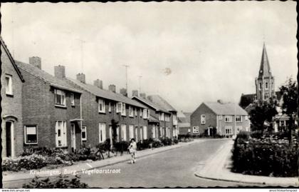 CPA Kruiningen Zeeland Niederlande, Burg. Vogelaarstraat