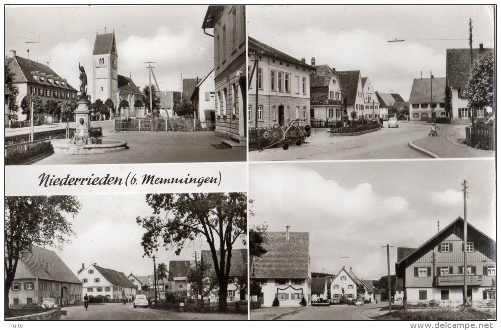 NIEDERRIEDEN (G. MEMMUINGEN) MULTIVUES RARES