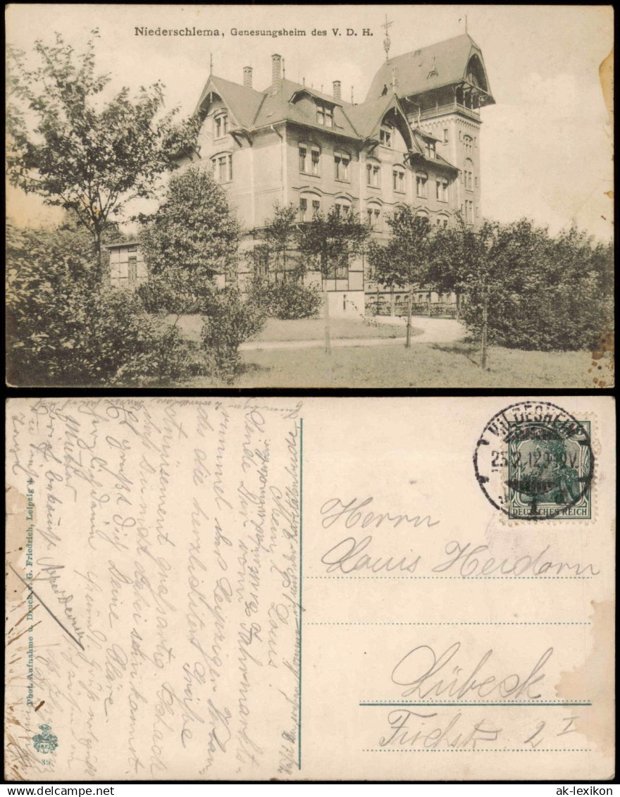 Niederschlema-Bad Schlema Niederschlema Genesungsheim des V. D. H. 1912