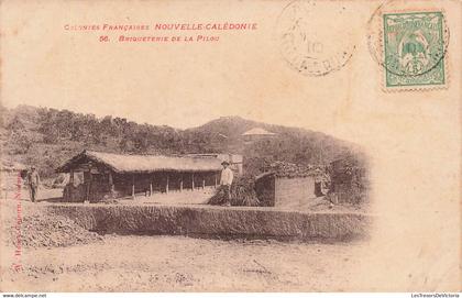 CPA NOUVELLE CALEDONIE - briqueterie de la pilou - henry caporn