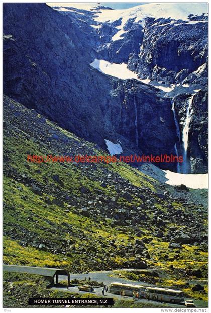 Homer Tunnel Entrance - New Zealand