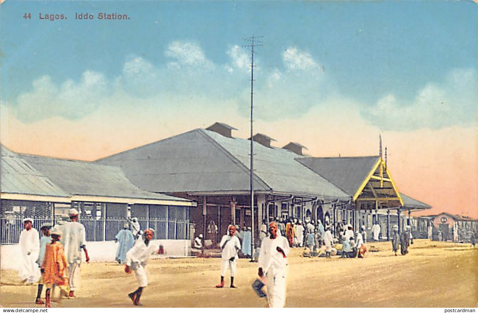 Nigeria - LAGOS - Iddo railway station - Publ. C.M.S. Bookshop