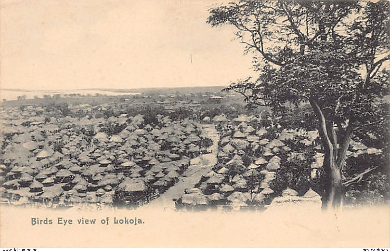 Nigeria - LOKOJA - Bird's eye view - Publ. unknown