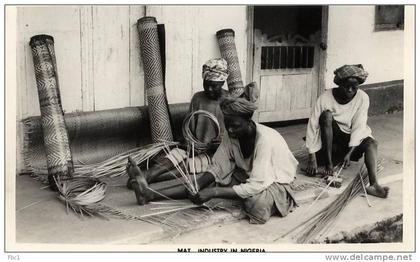 CPSM:  Nigeria - Mat Industry in Nigeria (1958)