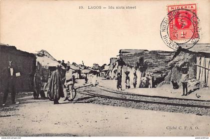 Nigeria - LAGOS - Idu Niota street - Publ. C.F.A.O. 19