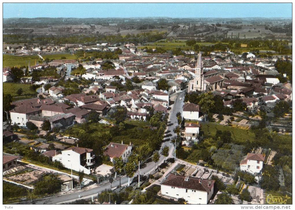 NOGARO VUE AERIENNE