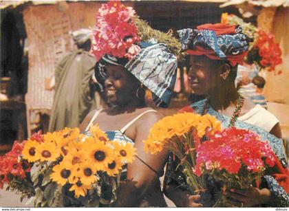 Afrique Noire - Afrique en Couleurs - 7626 - Marchandes de fleurs - CPM - Voir Scans Recto-Verso