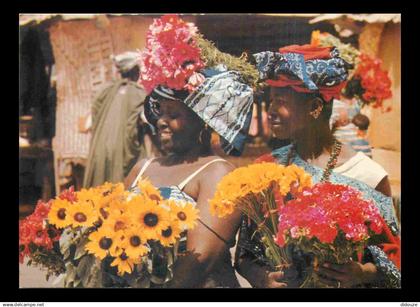 Afrique Noire - Afrique en Couleurs - 7626 - Marchandes de fleurs - CPM - Voir Scans Recto-Verso