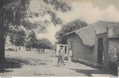 Bolama Guinea Bissau African Antique Postcard