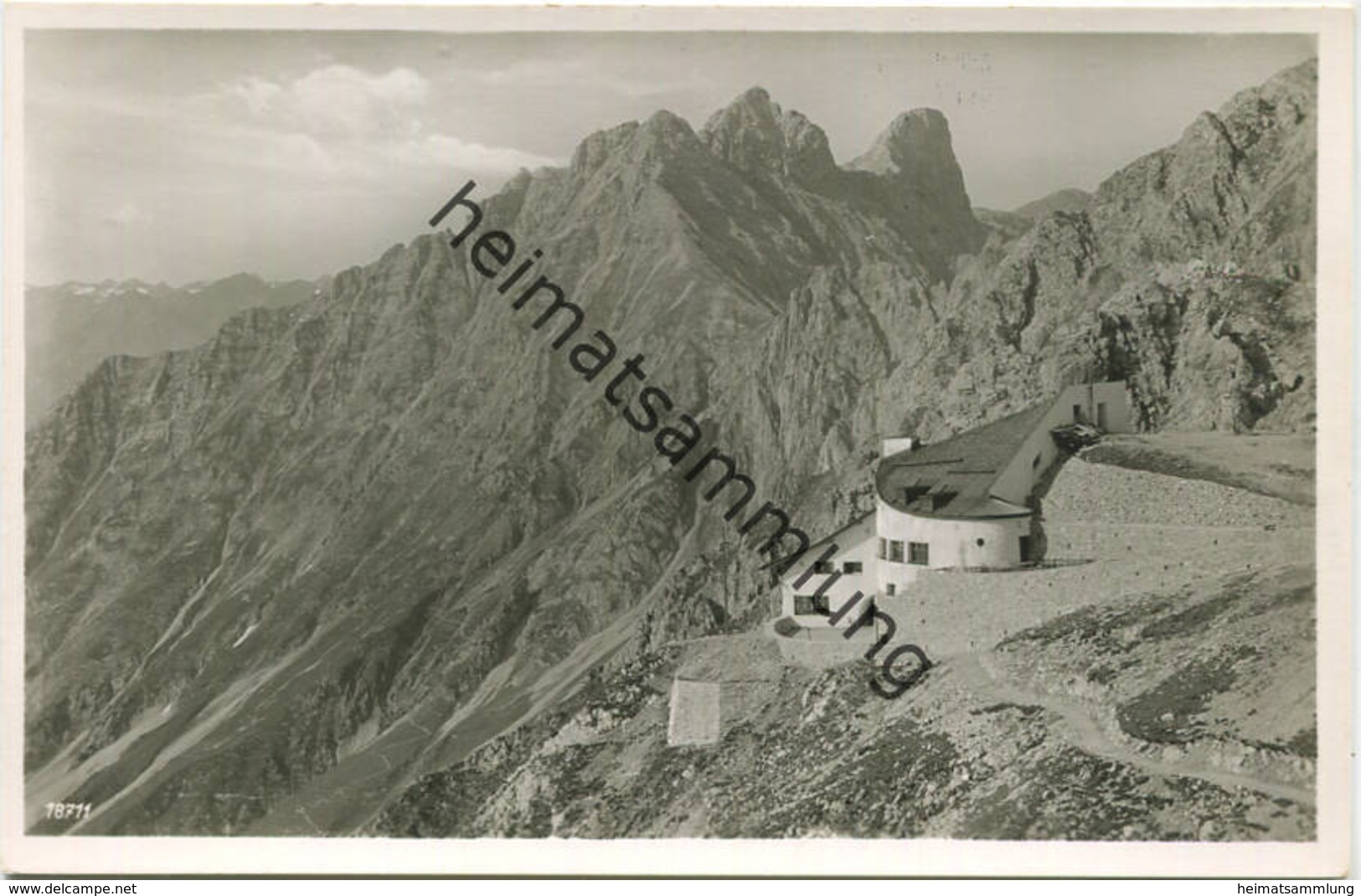 Nordkettenseilschwebebahn - Innsbruck - Hafelekar - Foto-AK - Verlag Schöllhorn Innsbruck