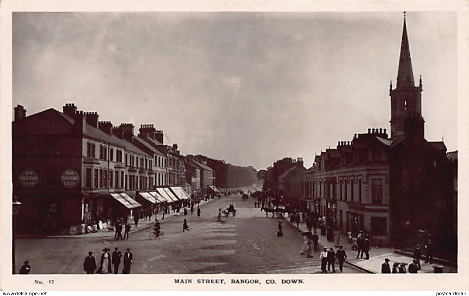 Northern Ireland - BANGOR - Main street - Co. Down