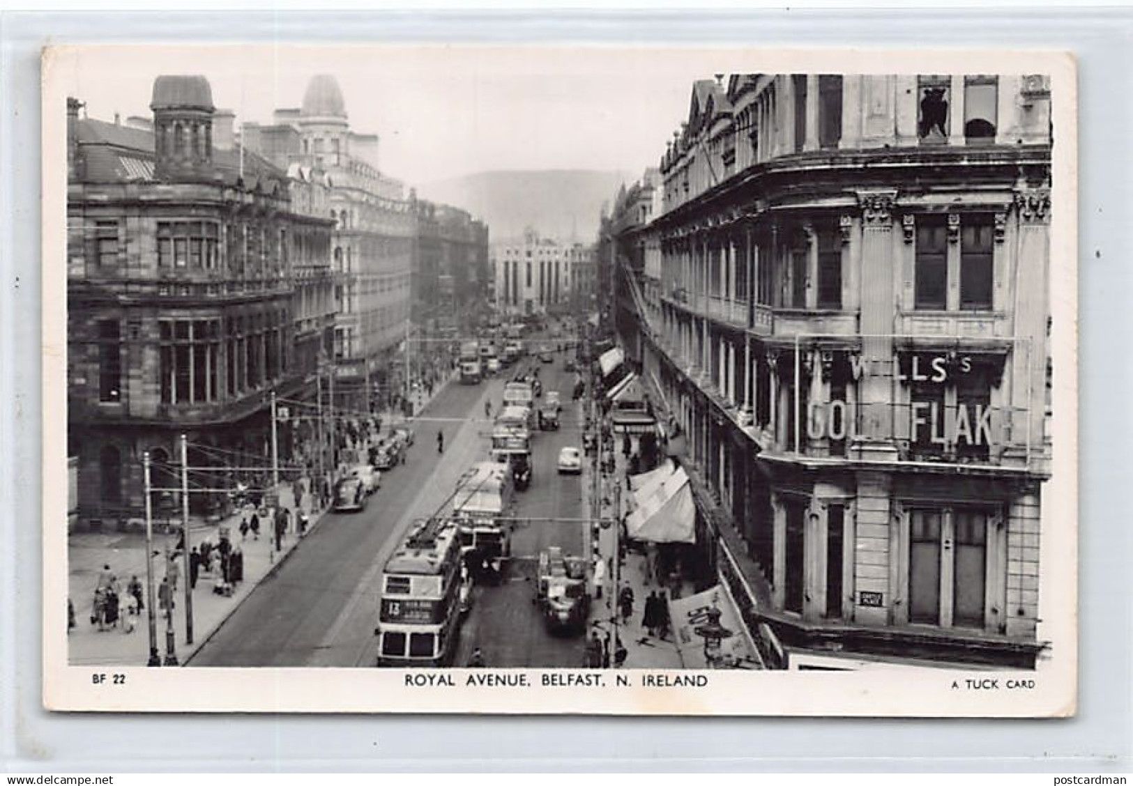 Northern Ireland - BELFAST - Royal Avenue - Streetcar