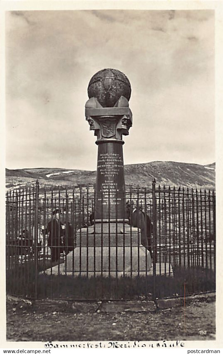 Norway - Hammerfest - Meridian Column - Publ. Carl Müller & Sohn