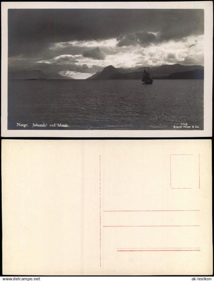 Norwegen Allgemein Norge. Julsundet ved Molde. Norwegen Norway 1929