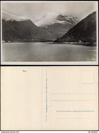 Postcard Norwegen Allgemein Norwegen Norge Norway Løn 1929