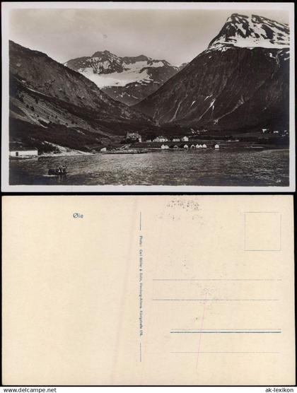 Postcard Norwegen Allgemein Øie Norwegen Norge Norway Oie 1928