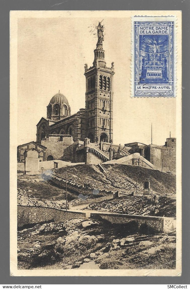 Notre Dame de la Garde (avec vignette) - (A20p43)