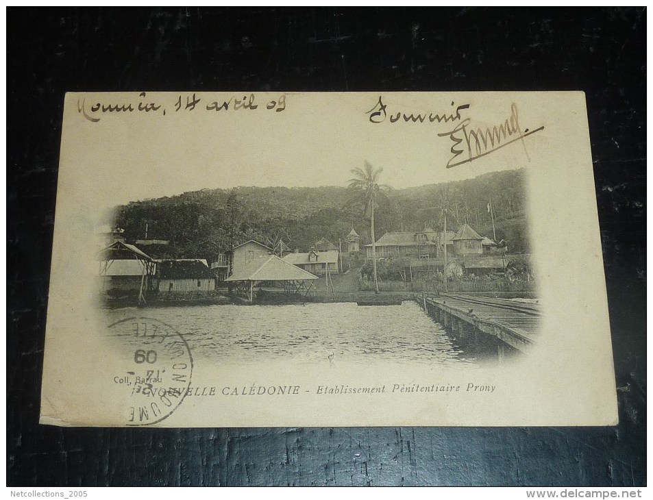 NOUVELLE CALEDONIE ETABLISSEMENT PENITENTIAIRE PRONY - FRANCE NOUVELLE CALEDONIE (R)